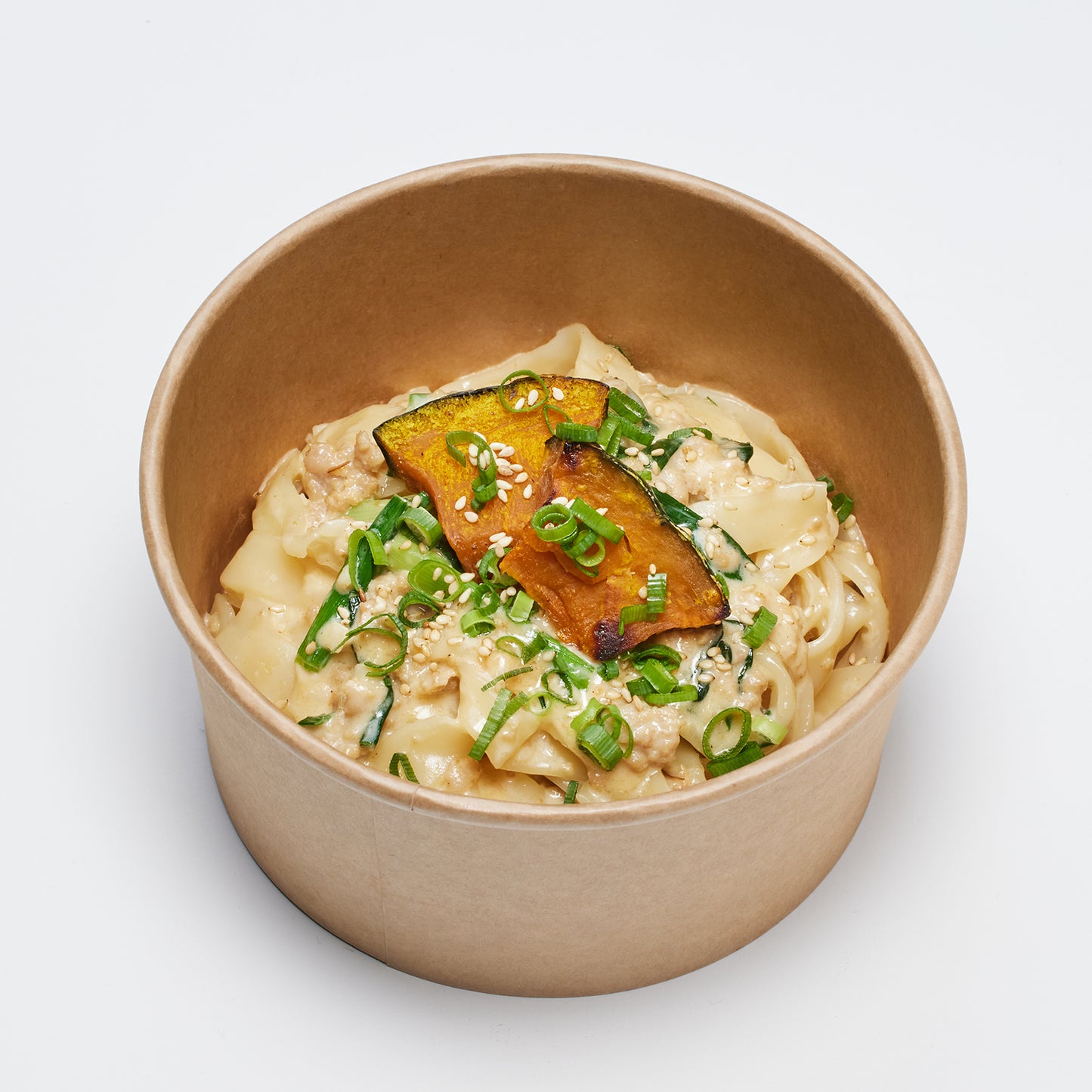 味噌クリームほうとうパスタ