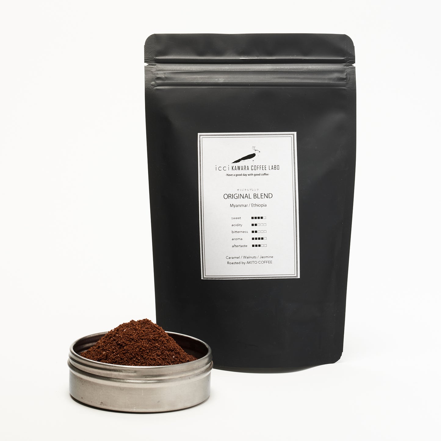 icci KAWARA COFFEE LABO オリジナルブレンドコーヒー豆(100g)